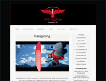 Tablet Screenshot of iparaglide.com